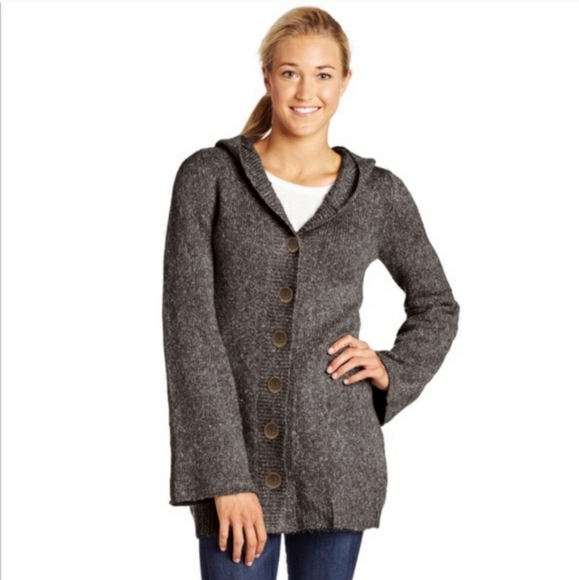 Prana Sweaters - Prana‎ Willow Duster Cardigan Grey size S